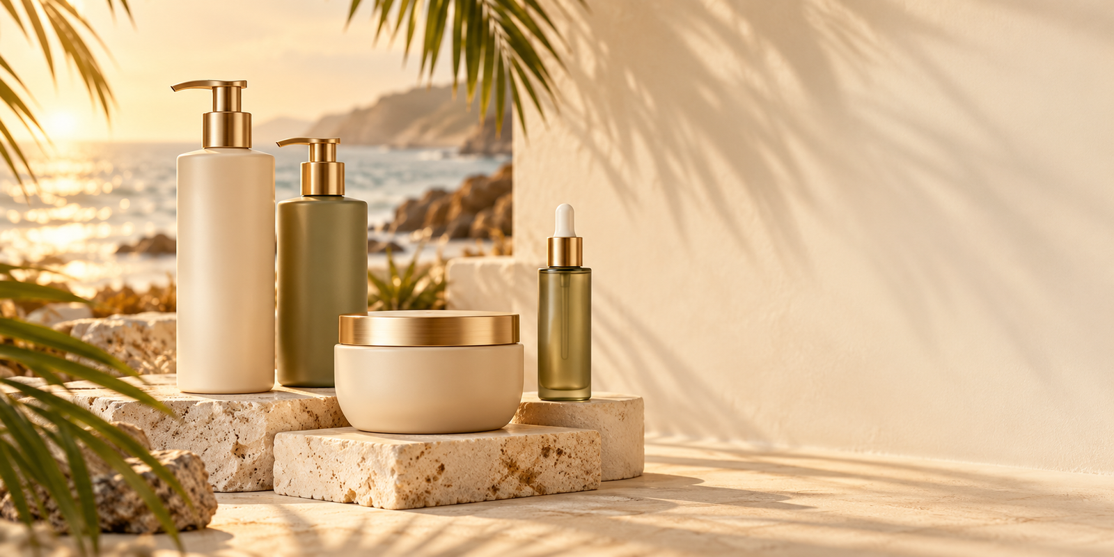 Kit home care com shampoo, condicionador, máscara e tônico